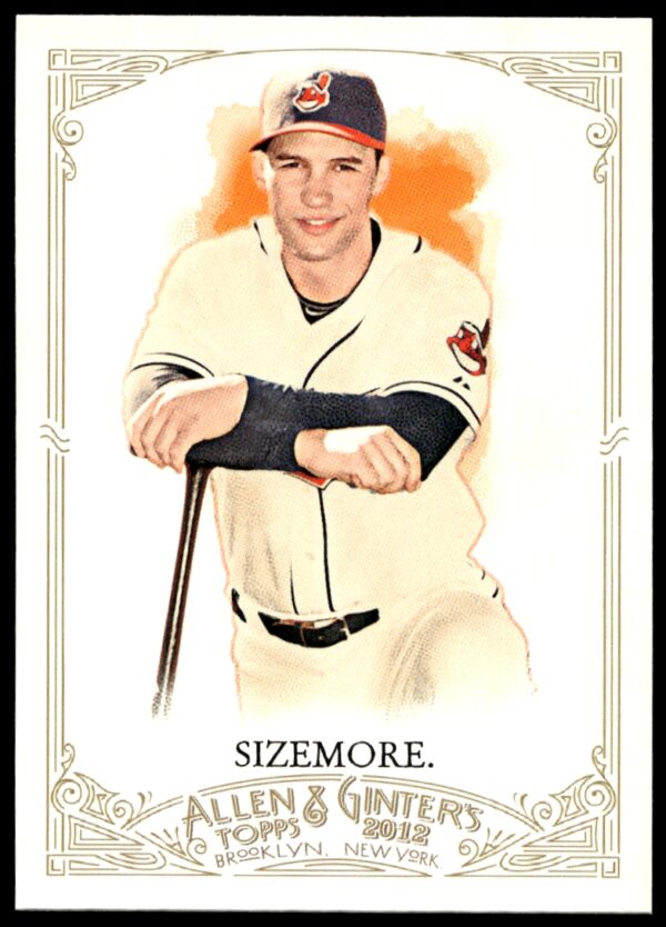 2012 Topps Allen & Ginter Grady Sizemore #91 (Front)