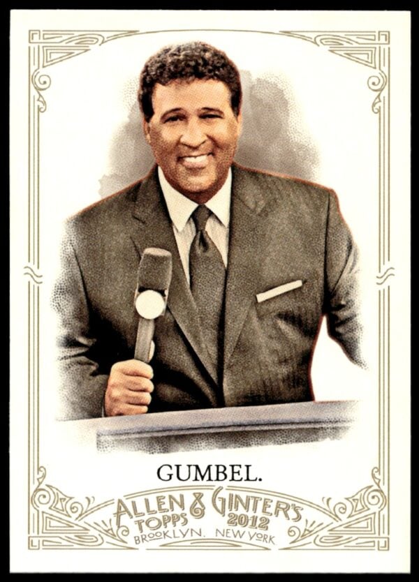 2012 Topps Allen & Ginter Greg Gumbel #292 (Front)