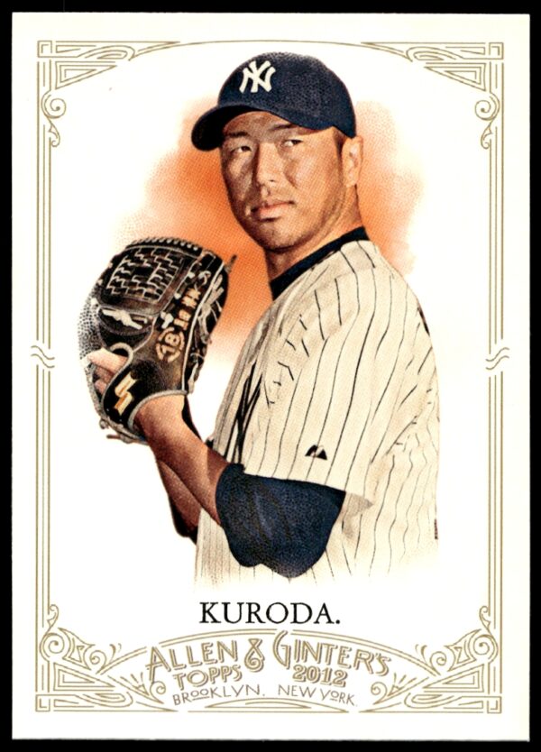 2012 Topps Allen & Ginter Hiroki Kuroda #287 (Front)