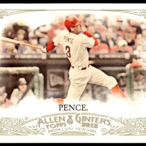 2012 Topps Allen & Ginter Hunter Pence #26 (Front)