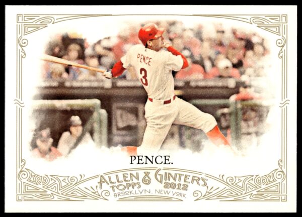 2012 Topps Allen & Ginter Hunter Pence #26 (Front)