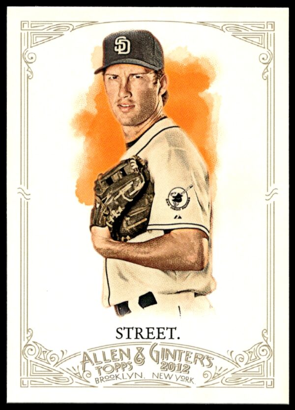 2012 Topps Allen & Ginter Huston Street #102 (Front)