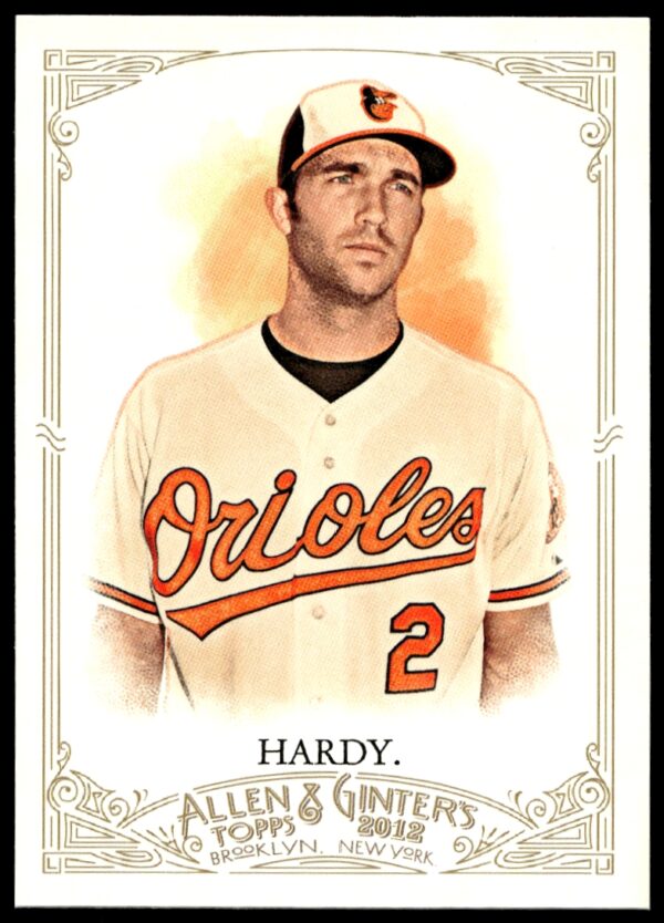 2012 Topps Allen & Ginter J.J. Hardy #194 (Front)