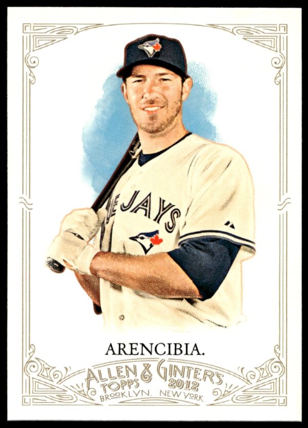 2012 Topps Allen & Ginter J.P. Arencibia #108 (Front)