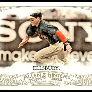 2012 Topps Allen & Ginter Jacoby Ellsbury #136 (Front)