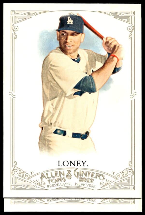 2012 Topps Allen & Ginter James Loney #101 (Front)