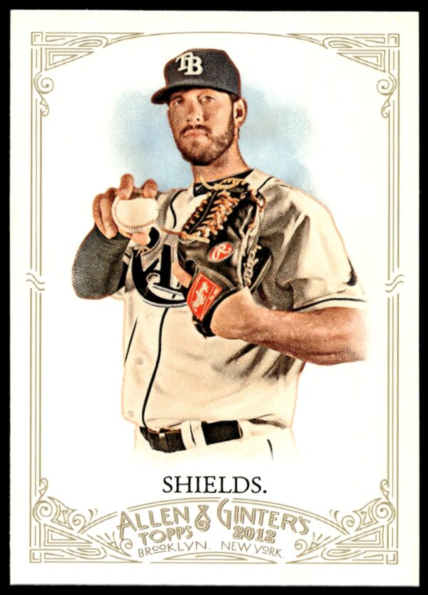 2012 Topps Allen & Ginter James Shields #276 (Front)