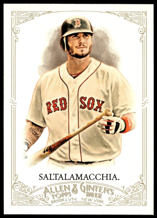 2012 Topps Allen & Ginter Jarrod Saltalamacchia #46 (Front)