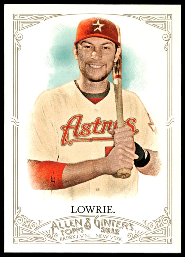 2012 Topps Allen & Ginter Jed Lowrie #248 (Front)