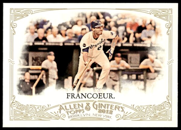 2012 Topps Allen & Ginter Jeff Francoeur #162 (Front)