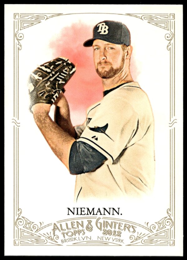 2012 Topps Allen & Ginter Jeff Niemann #299 (Front)