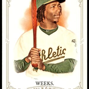 2012 Topps Allen & Ginter Jemile Weeks #186 (Front)