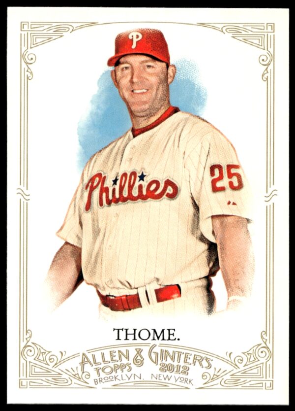 2012 Topps Allen & Ginter Jim Thome #226 (Front)