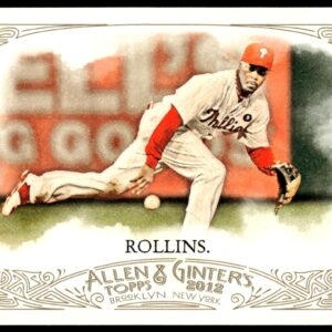 2012 Topps Allen & Ginter Jimmy Rollins #40 (Front)