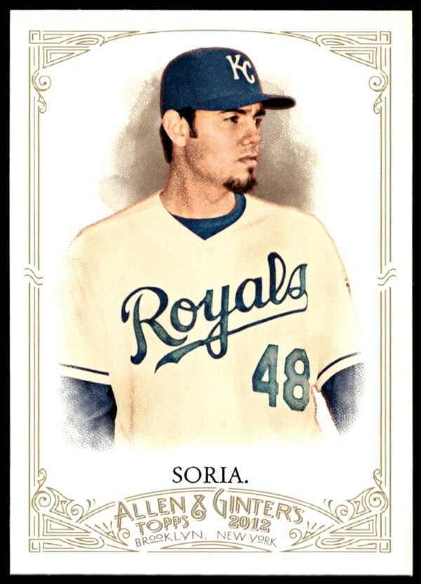 2012 Topps Allen & Ginter Joakim Soria #72 (Front)