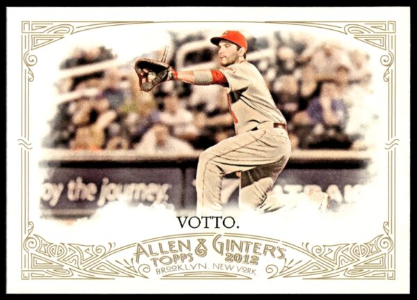 2012 Topps Allen & Ginter Joey Votto #206 (Front)