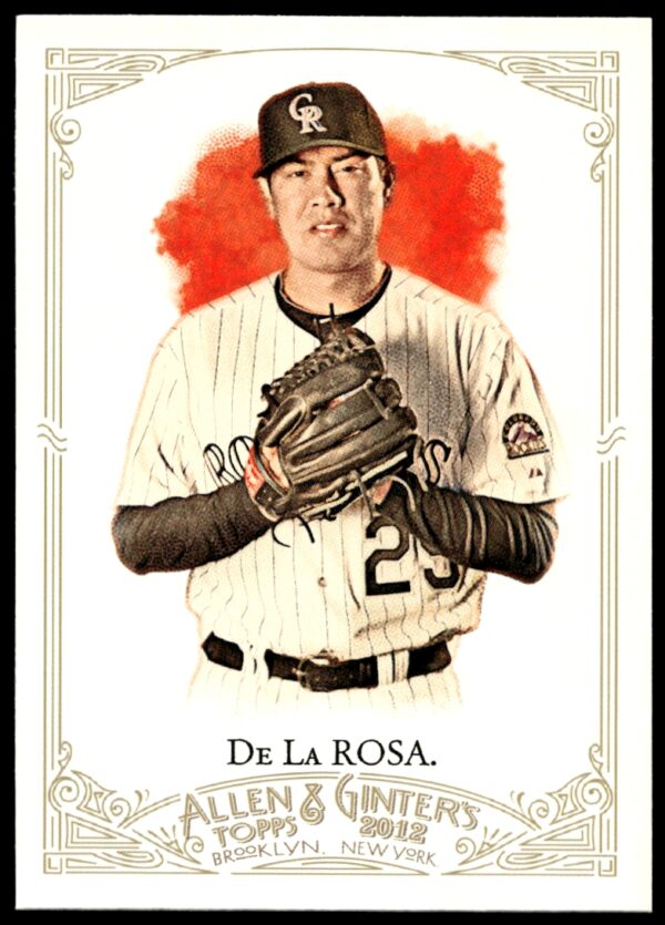 2012 Topps Allen & Ginter Jorge de la Rosa #253 (Front)