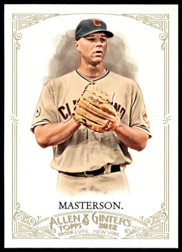 2012 Topps Allen & Ginter Justin Masterson #126 (Front)