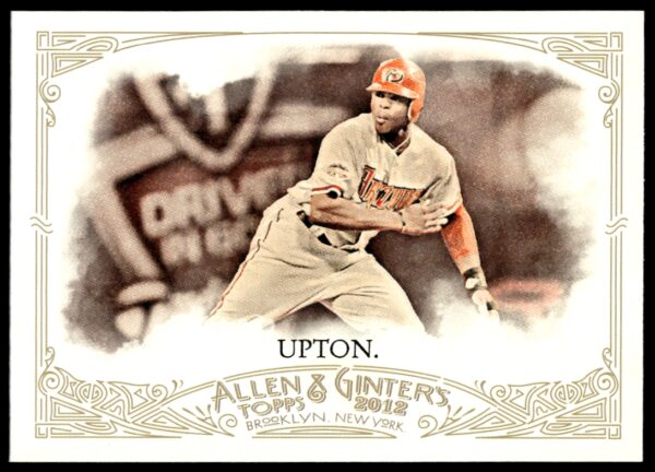 2012 Topps Allen & Ginter Justin Upton #42 (Front)