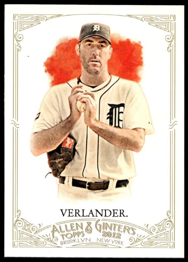 2012 Topps Allen & Ginter Justin Verlander #262 (Front)