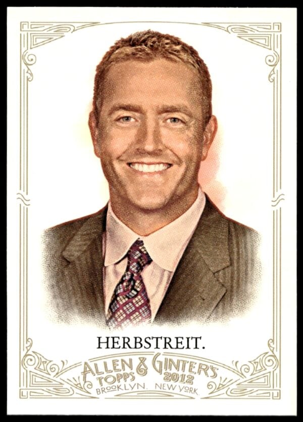 2012 Topps Allen & Ginter Kirk Herbstreit #36 (Front)