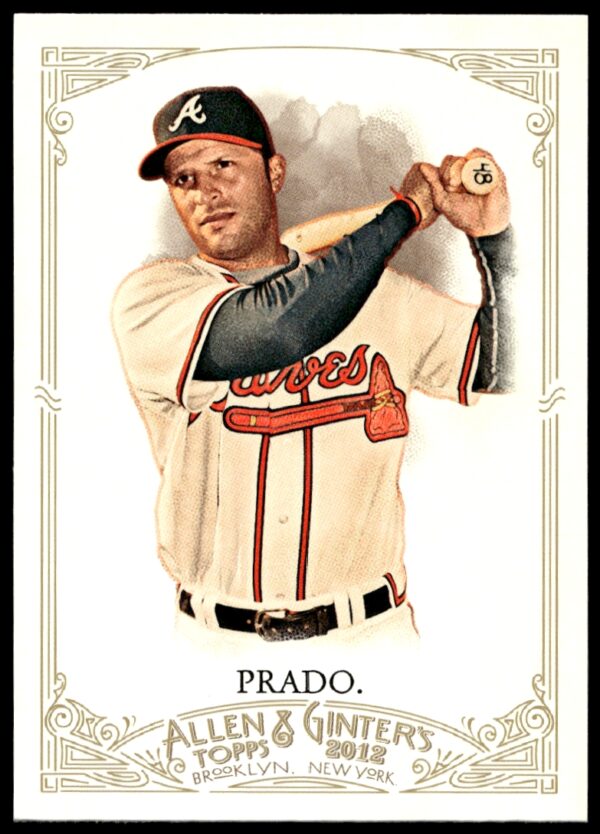 2012 Topps Allen & Ginter Martin Prado #208 (Front)