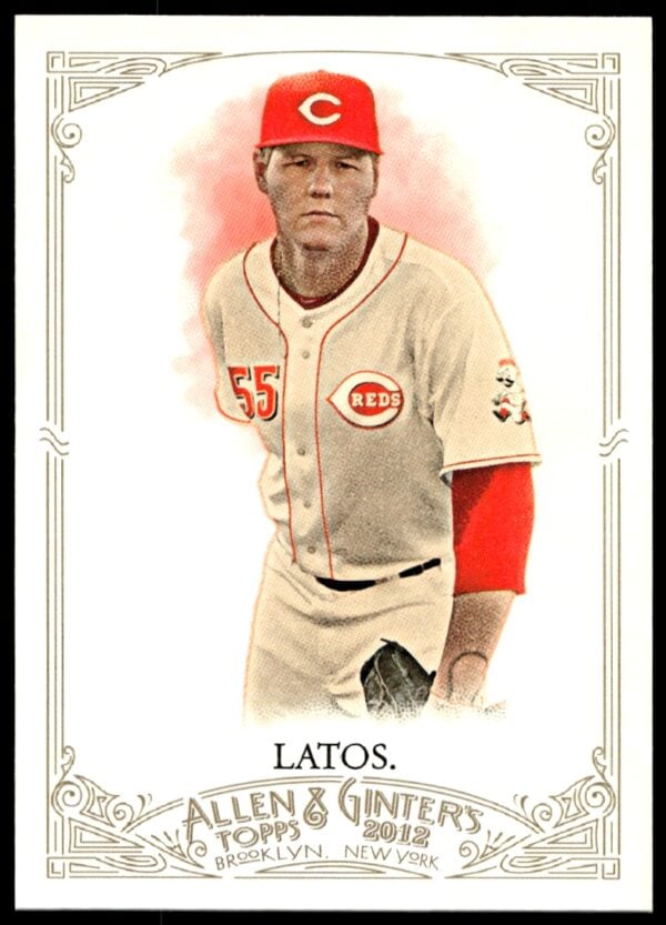 2012 Topps Allen & Ginter Mat Latos #64 (Front)