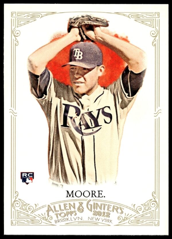 2012 Topps Allen & Ginter Matt Moore #21 (Front)