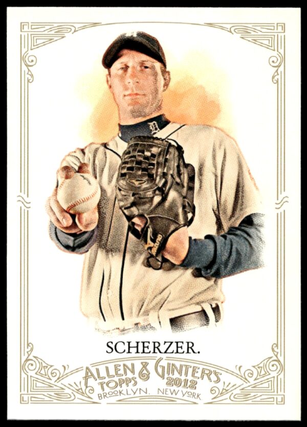 2012 Topps Allen & Ginter Max Scherzer #97 (Front)