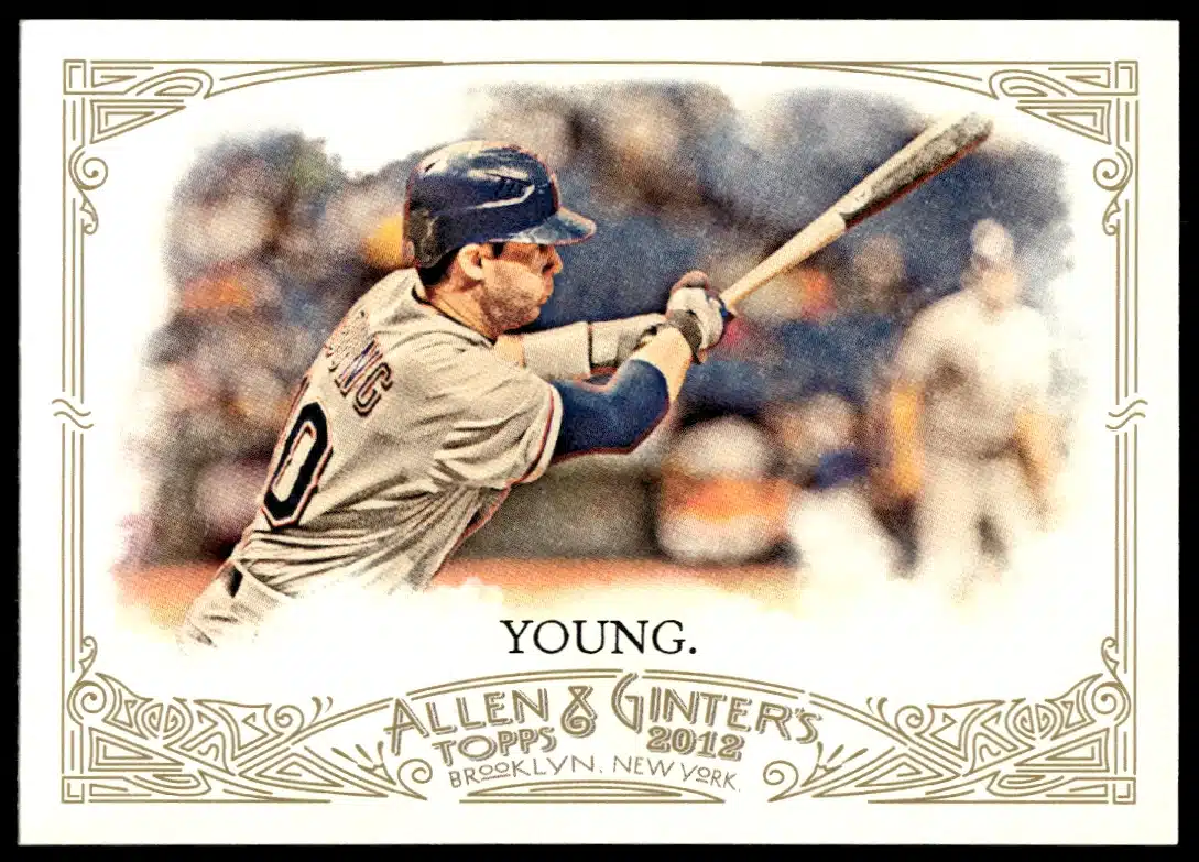 2012 Topps Allen & Ginter Michael Young #227 (Front)