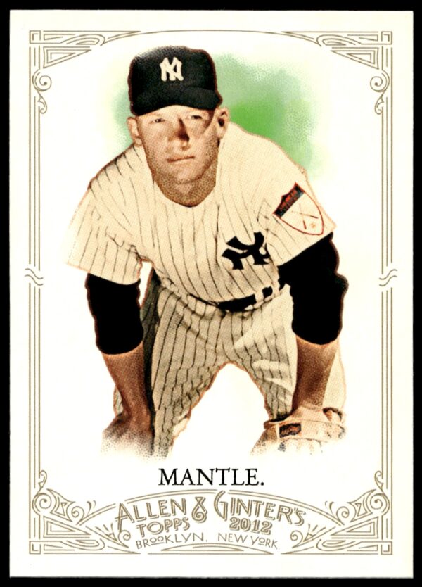 2012 Topps Allen & Ginter Mickey Mantle #7 (Front)