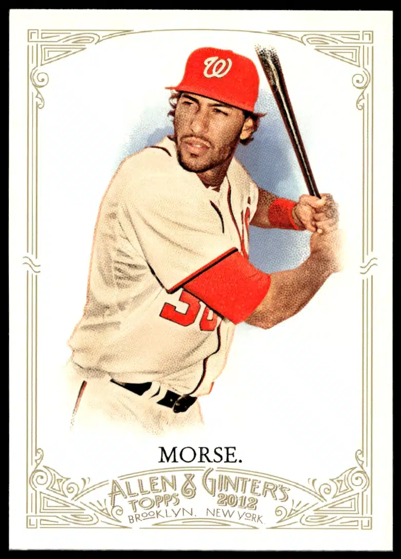 2012 Topps Allen & Ginter Mike Morse #135 (Front)