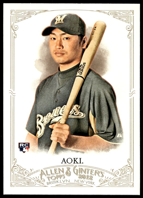 2012 Topps Allen & Ginter Norichika Aoki #150 (Front)