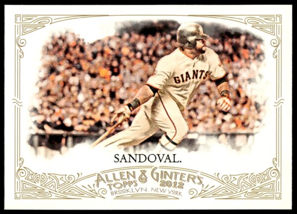 2012 Topps Allen & Ginter Pablo Sandoval #38 (Front)