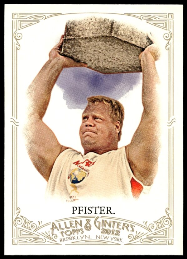 2012 Topps Allen & Ginter Phil Pfister #198 (Front)