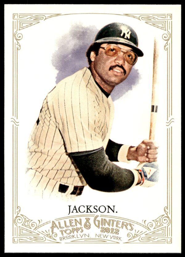 2012 Topps Allen & Ginter Reggie Jackson #60 (Front)