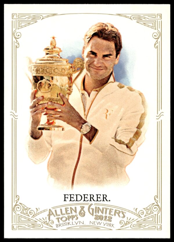 2012 Topps Allen & Ginter Roger Federer #157 (Front)