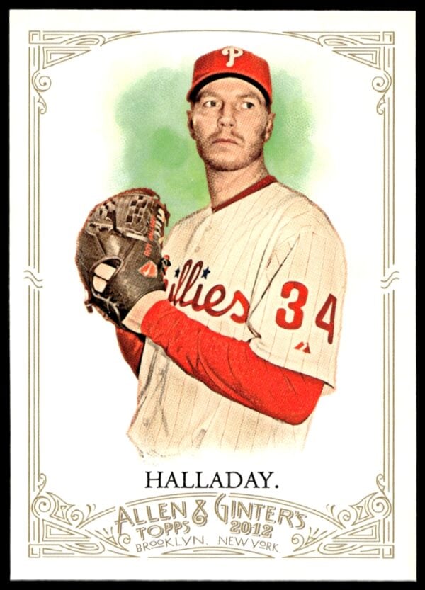 2012 Topps Allen & Ginter Roy Halladay #90 (Front)