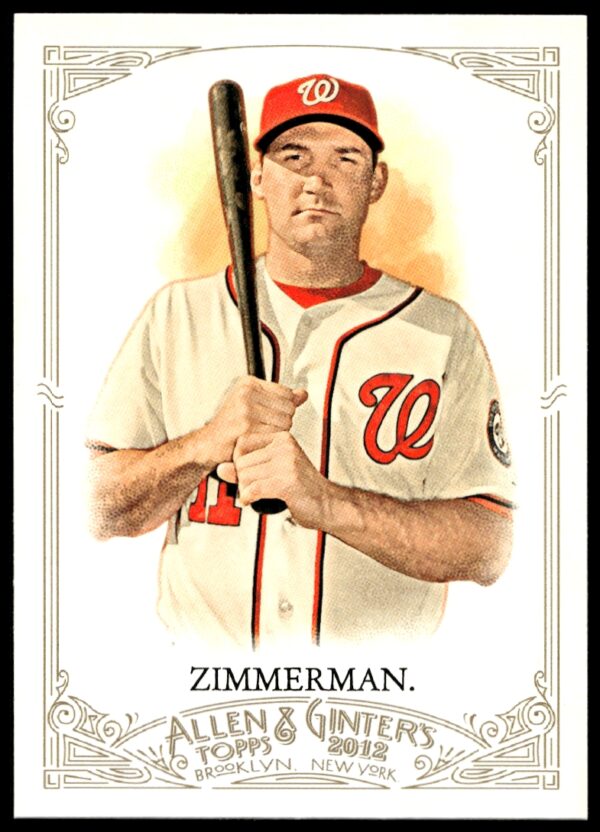 2012 Topps Allen & Ginter Ryan Zimmerman #285 (Front)