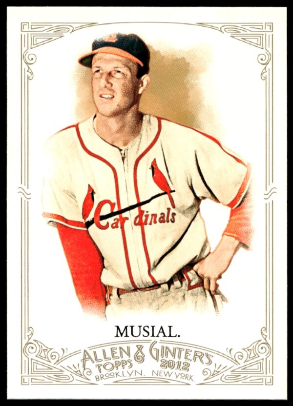 2012 Topps Allen & Ginter Stan Musial #88 (Front)