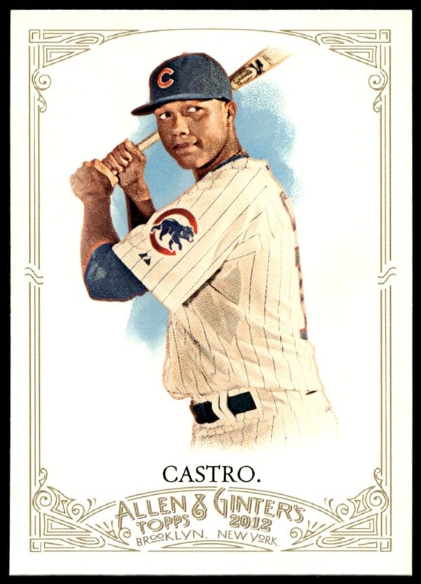 2012 Topps Allen & Ginter Starlin Castro #185 (Front)