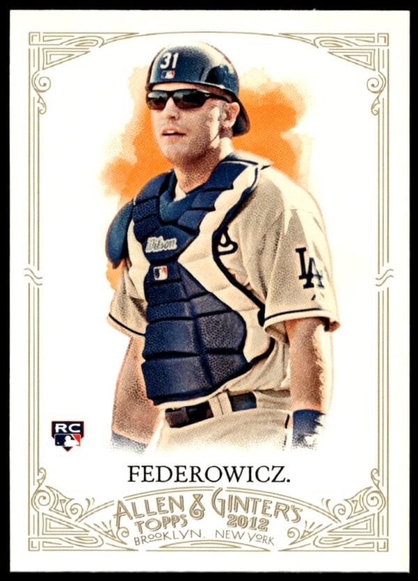 2012 Topps Allen & Ginter Tim Federowicz #180 (Front)