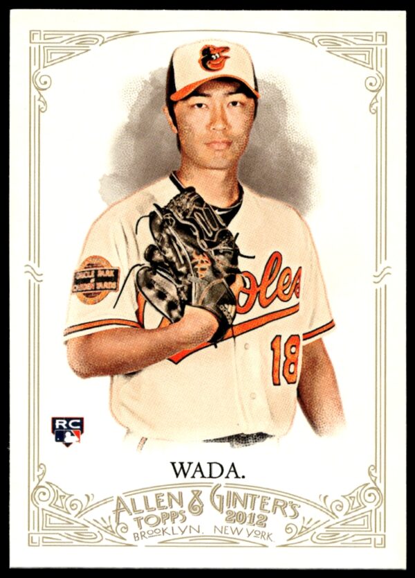 2012 Topps Allen & Ginter Tsuyoshi Wada #252 (Front)