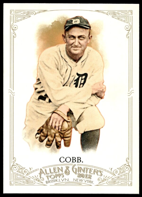 2012 Topps Allen & Ginter Ty Cobb #197 (Front)