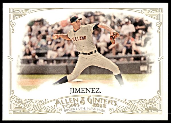 2012 Topps Allen & Ginter Ubaldo Jimenez #174 (Front)