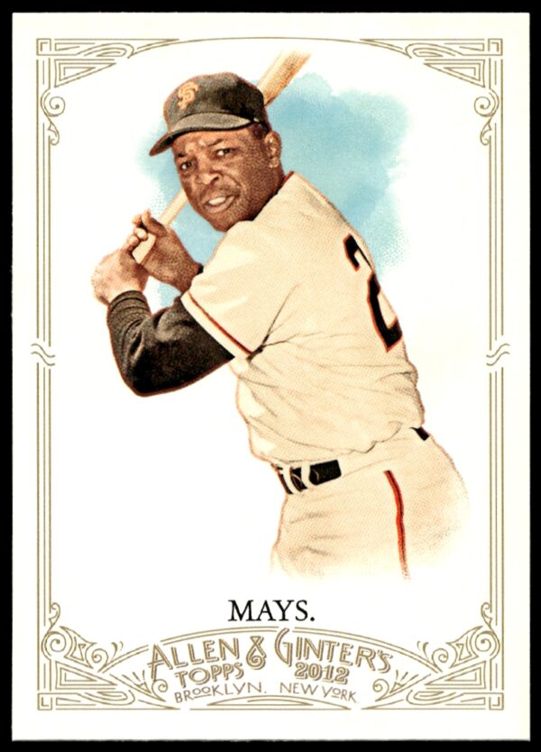 2012 Topps Allen & Ginter Willie Mays #210 (Front)