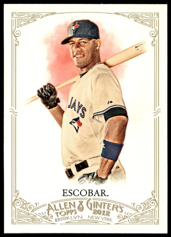 2012 Topps Allen & Ginter Yunel Escobar #214 (Front)