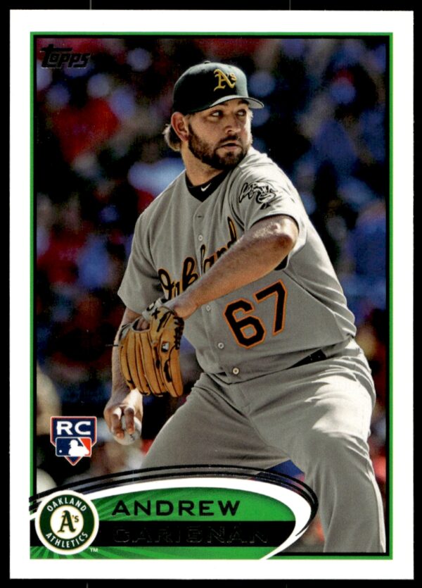 2012 Topps Andrew Carignan #202 (Front)