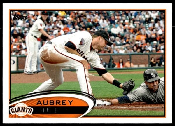 2012 Topps Aubrey Huff #591 (Front)