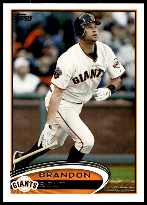 2012 Topps Brandon Belt #141 (Front)